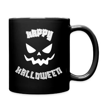 Halloween-Stimmung - Tasse einfarbig - Schwarz - Rechts