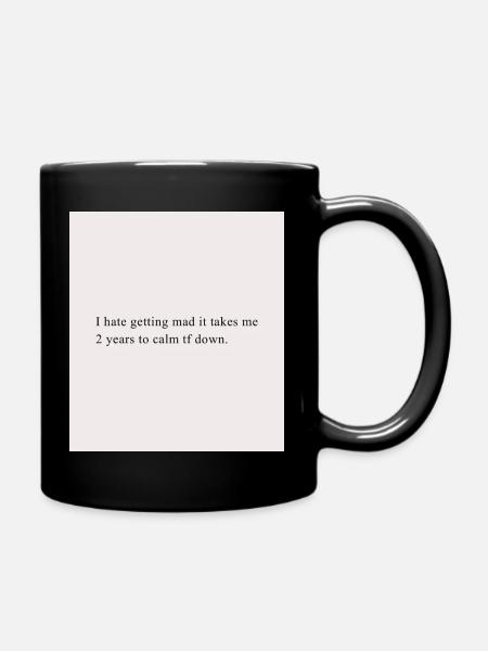 Café fou - Mug uni - noir