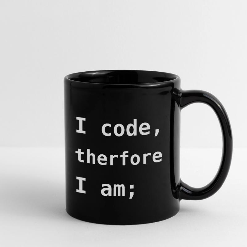 I Code Therefore I Am Mug uni