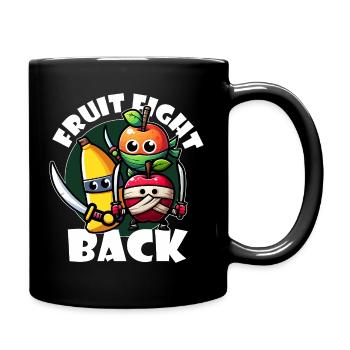 Fruit Fight Back - Mug uni - noir - Droite
