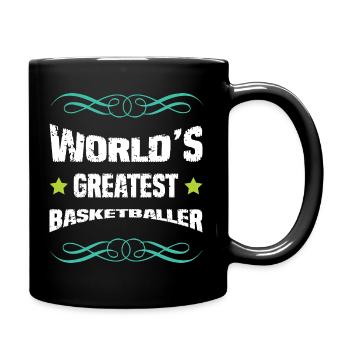 Le plus grand basketteur du monde - Mug uni - noir - Droite