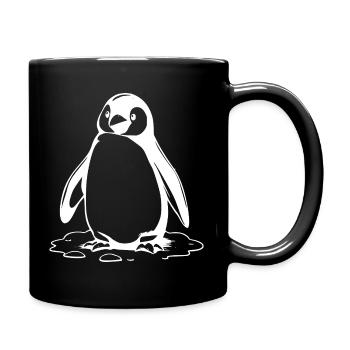 Pingouin - Mug uni - noir - Droite