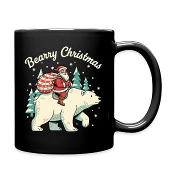 Ours de Noël Bearry Noël Noël - Mug uni - noir - Droite