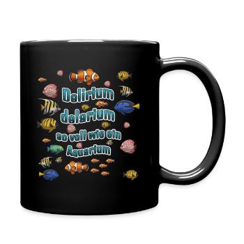Delirium Delarium Aquarium - Tasse einfarbig - Schwarz - Rechts