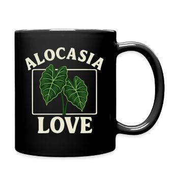 Alocasia Love - Full Colour Mug - black - Right