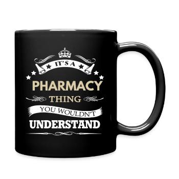 Un truc de pharmacie que tu ne comprendrais pas - Mug uni - noir - Droite