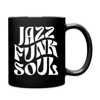 Typographie du Jazz Funk Soul - Mug uni - noir - Droite