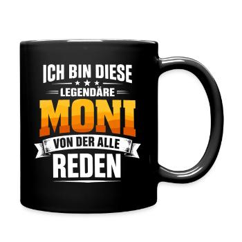 Monika Legendary Name I'm This Moni Gift - Full Colour Mug - black - Right