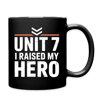 Unité 7 J’ai élevé ma fierté parentale de héros - Mug uni - noir - Droite