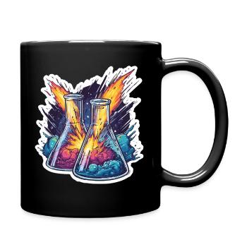 Laboratoire Geek Éducatif Expérience de la pluie de météores Quadrantide - Mug uni - noir - Droite
