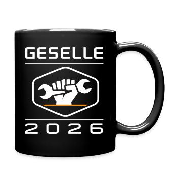 Journeyman 2026 passed training gift - Full Colour Mug - black - Right