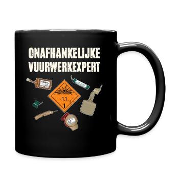 Onafhankelijke Vuurwerkexpert - Mug uni - noir - Droite