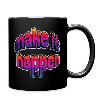 Make It Happen Gradient - Full Colour Mug - black - Right