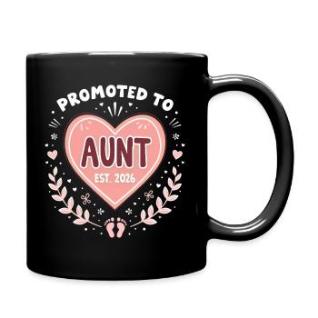 Tante 2026 Tante 2026 Promue Tante 2026 - Mug uni - noir - Droite