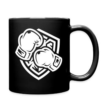Gants de boxe Armoiries Boxe - Mug uni - noir - Droite
