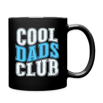 Cool Dads Club - Vatertag Papa Geschenk - Tasse einfarbig - Schwarz - Rechts
