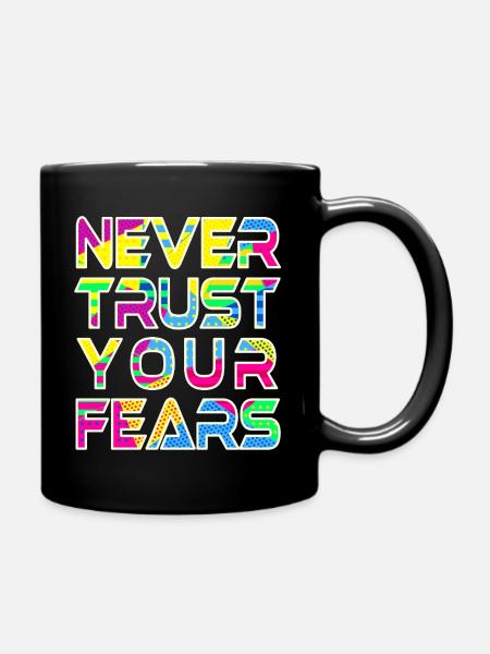 Never Fears W - Mug uni - noir