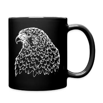 Falcon Head - Mug uni - noir - Droite