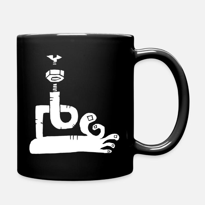 foot! - Tasse einfarbig - Schwarz