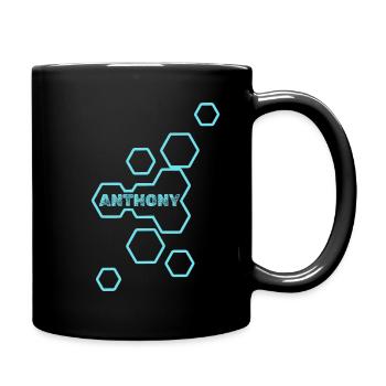Anthony als Style - Tasse einfarbig - Schwarz - Rechts