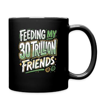 Ernährung Gesundheit Experte - Tasse einfarbig - Schwarz - Rechts