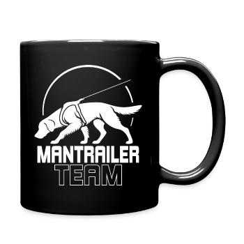 Golden Retriever Mantrailer Team Dog Sport Dogs - Full Colour Mug - black - Right