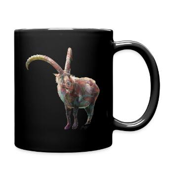 ibex - Full Colour Mug - black - Right