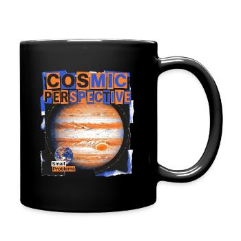 Perspective cosmique - Mug uni - noir - Droite