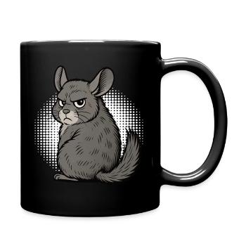 Chinchilla Chinchillas Chinchilla Owner Rodent - Full Colour Mug - black - Right
