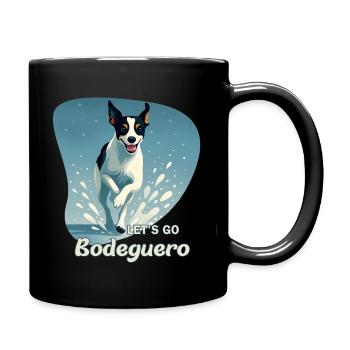 Bodeguero_Running - Tasse einfarbig - Schwarz - Rechts