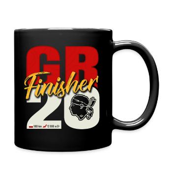 GR20 Finisher gift hiking Corsica - Full Colour Mug - black - Right