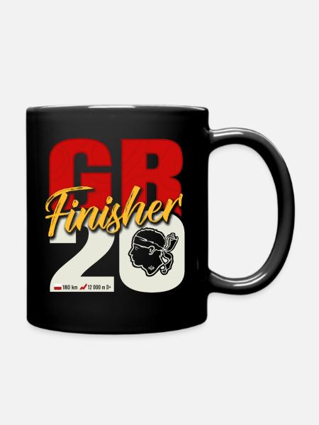 GR20 Finisher cadeau randonnée Corse - Mug uni - noir