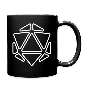 D20 - Full Colour Mug - black - Right
