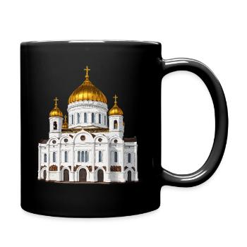 Moskauer Patriarchat - Tasse einfarbig - Schwarz - Rechts