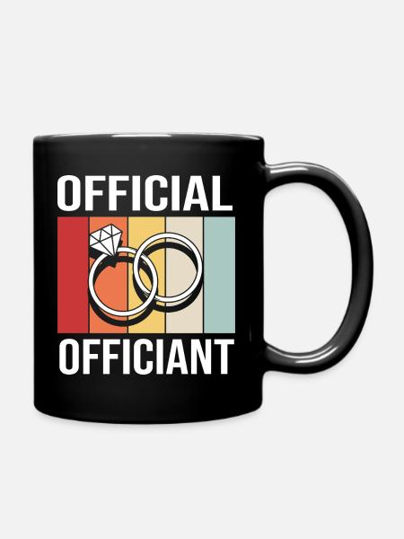 Pfarrer - Tasse einfarbig - Schwarz
