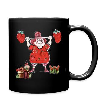 Mrs. Red - Full Colour Mug - black - Right