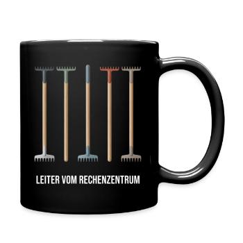 informatiker Programmierer Admin Sprüche Lustig - Tasse einfarbig - Schwarz - Rechts