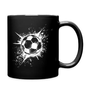 Soccer Splash - Full Colour Mug - black - Right