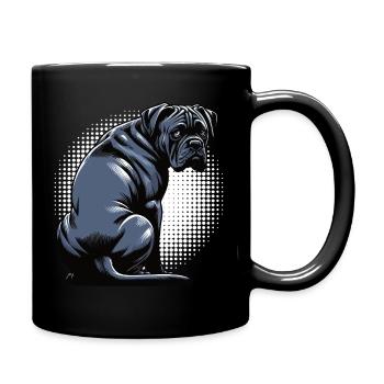 Cane Corso Cane Corsos Corso halter Corso Owner - Full Colour Mug - black - Right