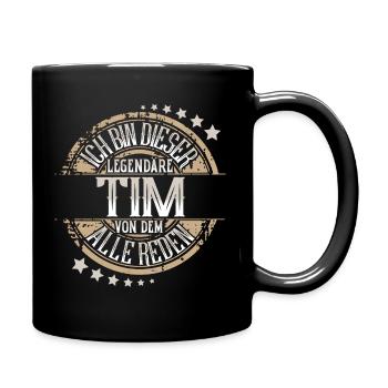 Tim - Tasse einfarbig - Schwarz - Rechts