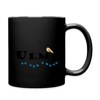 Ulm - Tasse einfarbig - Schwarz - Rechts