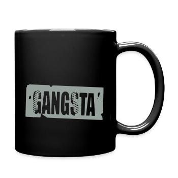 gangsta - Mug uni - noir - Droite