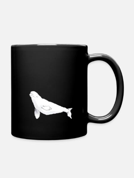 Beluga - Tasse einfarbig - Schwarz