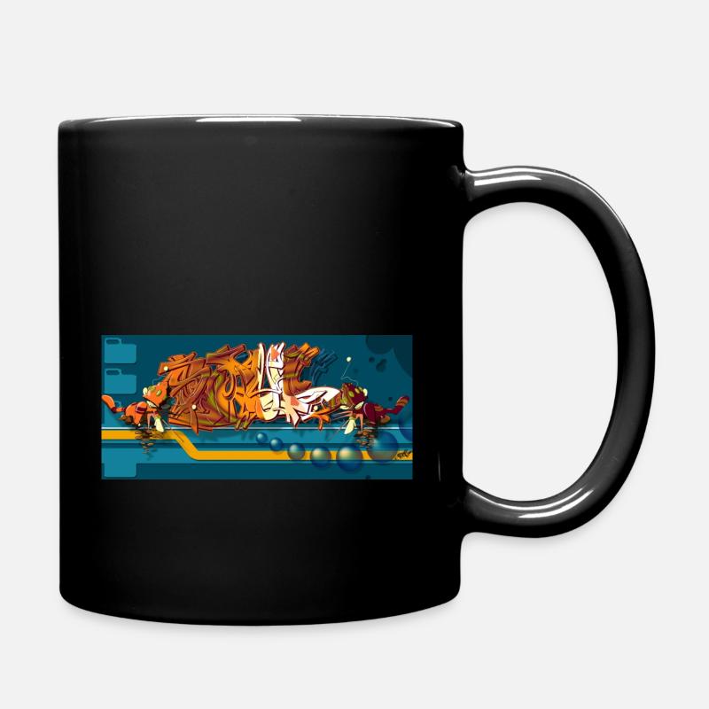 Style graffiti "Soul" - Mug uni - noir
