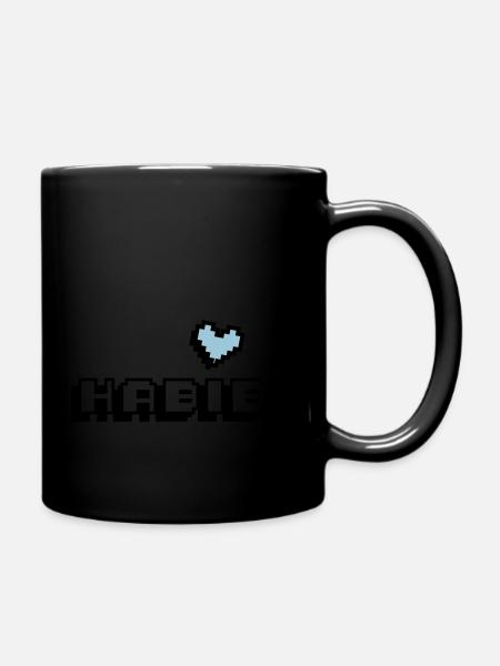 Habibi - Mug uni - noir