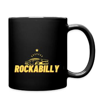 Rockabilly - Full Colour Mug - black - Right