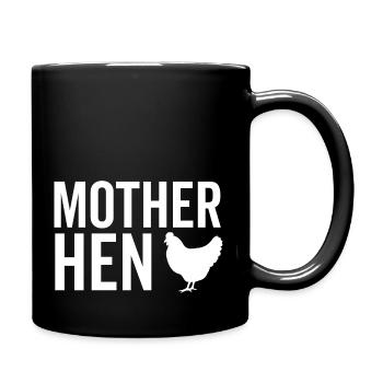 Mother Hen - Full Colour Mug - black - Right