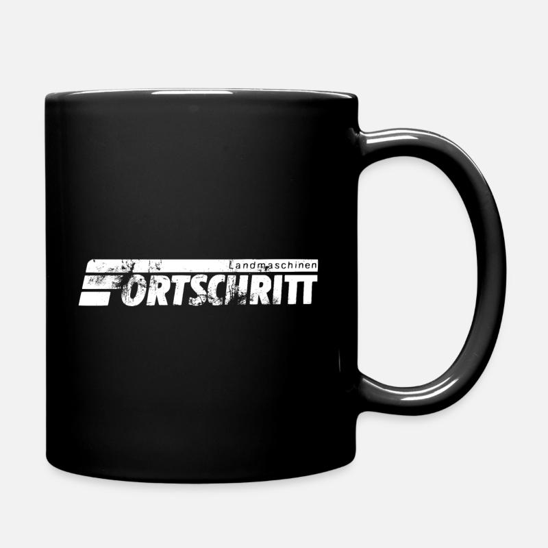 Fortschritt Landmaschinen der DDR - Tasse einfarbig - Schwarz