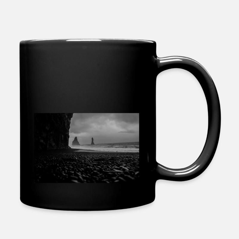 Iceland HoodieReynisfjara - Tasse einfarbig - Schwarz
