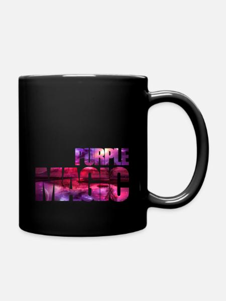 Purple Magic - Tasse einfarbig - Schwarz